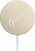 Juhtmevaba laadija Guess GUCBMSVSLG, 15 W, Qi/USB-C, kuldne/valge