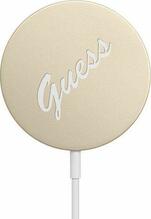 Juhtmevaba laadija Guess GUCBMSVSLG, 15 W, Qi/USB-C, kuldne/valge