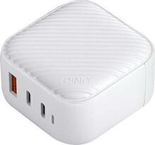 Seinalaadija Uniq Verge Pro 66W GaN, USB-C, valge