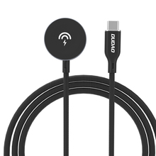 Induktsioonlaadija Dudao A12C, 1,2 m, Apple Watch, must