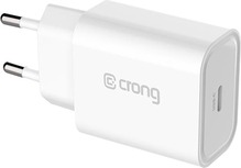 Seinalaadija Crong CRG-TUSBC20-WHI USB-C Power Delivery 20 W, valge
