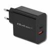 Laadija Qoltec 51716, 63 W, USB Type C, must