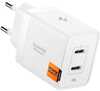 Seinalaadija Spigen Essential EE472EU, 47 W, 2xUSB-C, valge