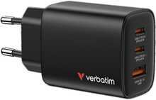 Laadija Verbatim Essentials GaN 65W, must, 32352