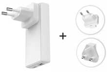 Reisilaadija Swissten GaN USB-C/USB 65W