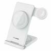 Juhtmevaba laadija Nillkin PowerTrio 3in1, MagSafe, 15 W, valge
