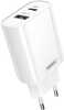 Laadija Remax RP-U37, 20 W, USB-C/USB-A, valge