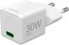 Seinalaadija Hama 00201982, 30 W, USB-C Power Delivery, valge