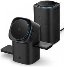 Juhtmevaba laadija Spigen Essential EF223MS 3-in-1 QI2, must