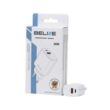 Laadija Beline BLN2CW30, 30W, USB-C + USB-A, valge