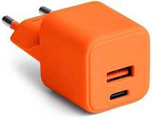 Laadija Colorum CLS30-AC, USB-A + USB-C PD 30W, oranž