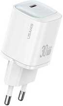 Laadija juhtmega Usams CC251, 30W, USB-C, valge