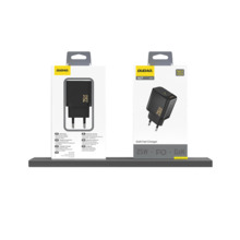 Seinalaadija Dudao A27 25W GaN, USB-C, must