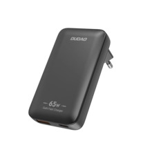 Seinalaadija Dudao A65Q, GaN, 65W, USB-A, USB-C, must