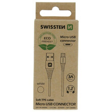Kaabel Swissten Eco Friendly Fast Charge 3A Micro USB, 1.2 m
