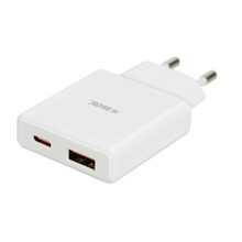Võrgulaadija Ibox C-43 Slim GaN PD30W, valge