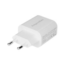 Seinalaadija Kruger&Matz KM0850, USB Type C, 18 W, valge