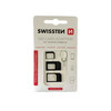 SIM-kaardi adapter Swissten, must