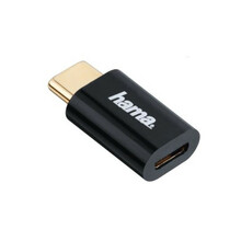 Adapter Hama 00178399, micro USB - USB Type-C, must
