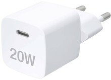 Laadija Vivanco USB-C PD3 20W, valge