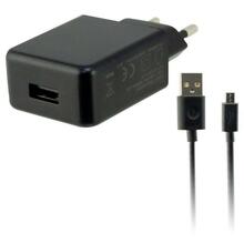 Seinalaadija KsIX S1902383, USB Micro, 2A, must