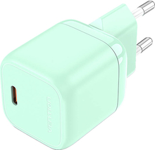 Seinalaadija Vention FAKG0-EU, USB-C, 30 W, roheline