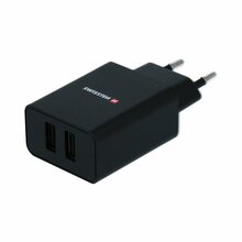Reisilaadija Swissten Travel Charger Smart IC 2x USB 2.1A (ECO PACK)