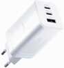Laadija Allity ATC-01-65W, 2x USB-C, 1x USB-A, valge
