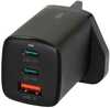 Laadija iBOX C-65, GaN 65W, UK pistik, must