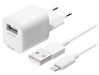 Seinalaadija Deltaco USB-AC181, 2.4 A, 12 W, USB-A - Lightning, valge