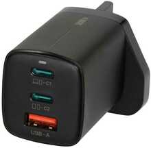 Laadija iBOX C-65, GaN 65W, UK pistik, must