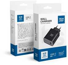 Reisilaadija Blue Star TFB-TC-45W, Type-C, 3A, 45W, must