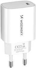 Seinalaadija Wozinsky WGWCCW, 20W, USB-C, valge
