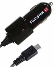 Autolaadija Swissten, Micro USB, 1A, must