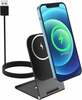 Juhtmevaba laadija Swissten Magnetic Wireless Charger Stand, 15W, must