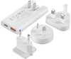 Reisilaadija Choetech PD6011, 65W, USB-A+C, valge