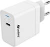 Laadija Sandberg 441-48 USB-C AC Charger PD65W EU, valge, 65 W
