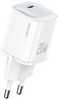Laadija juhtmega Usams CC248, 20W, USB-C, valge