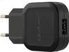 Laadija Qoltec 50180, 12 W, USB, must