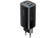Reisilaadija Havit UC20, GaN 65 W, must