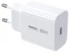 Laadija Remax CA09, 30 W, USB-C, valge