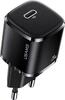 Laadija Usams US-CC124, USB-C, 20 W, must