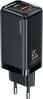 Seinalaadija Usams T47, 65W, USB-C, must