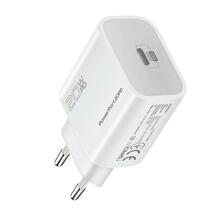 Reisilaadija Promate PowerPort-20PD, Type-C PD 20W, valge