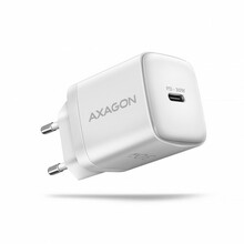 Seinalaadija Axagon ACU-PD30W, 30W, USB-C, valge