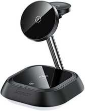 Juhtmevaba laadija Acefast E16, 3-in-1, 15W, must