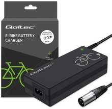 Laadija Qoltec elektrilisele jalgrattale 36V 42V 2A 3P XLR 18mm