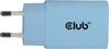 Seinalaadija Club3D CAC-3022, USB-C, 30 W, sinine