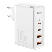 Reisilaadija Baseus CCGAN2P-L02, 2xUSB, 2xUSB-C, 100W, valge