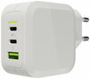 Laadija Green Cell CHARGC08W, 65W, 2x USB-C, 1x USB-A, valge